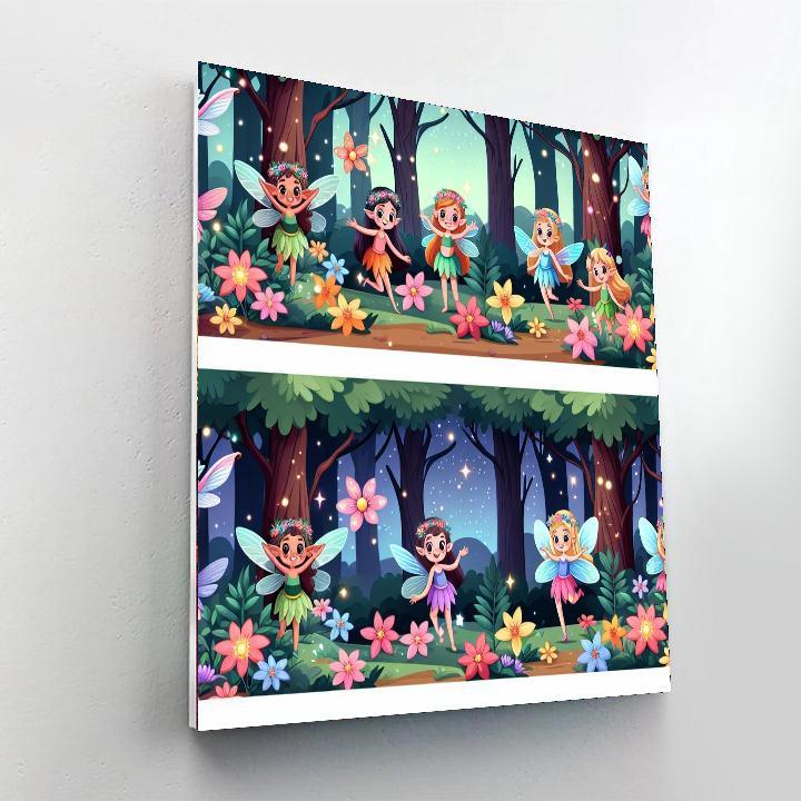 Fanciful Forest Adventure Paint By Color