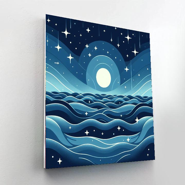 Twinkling Tides Paint By Numbers Kits