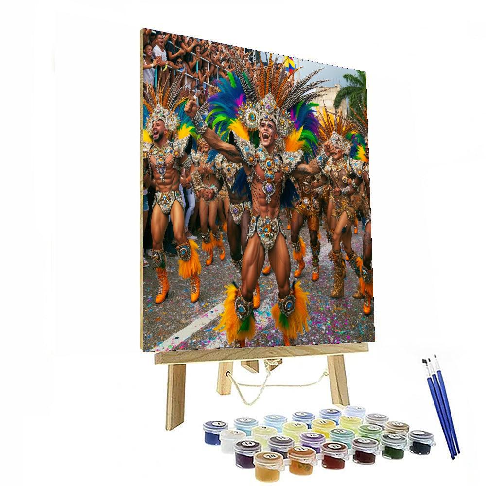 The Carnival Of Barranquilla - Barranquilla Paint By Numbers Kits