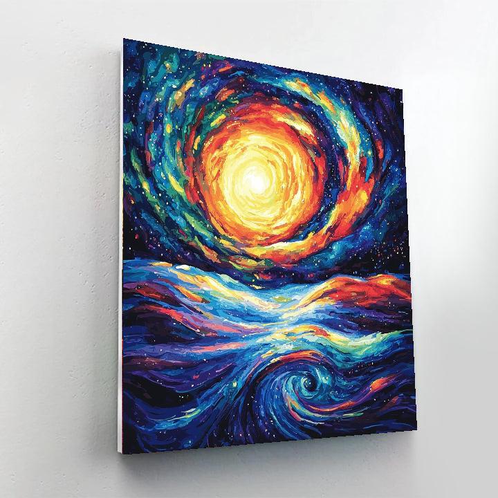 Paul Cézanne Inspired Fluctuating Cosmos  Paint By Numbers Kits