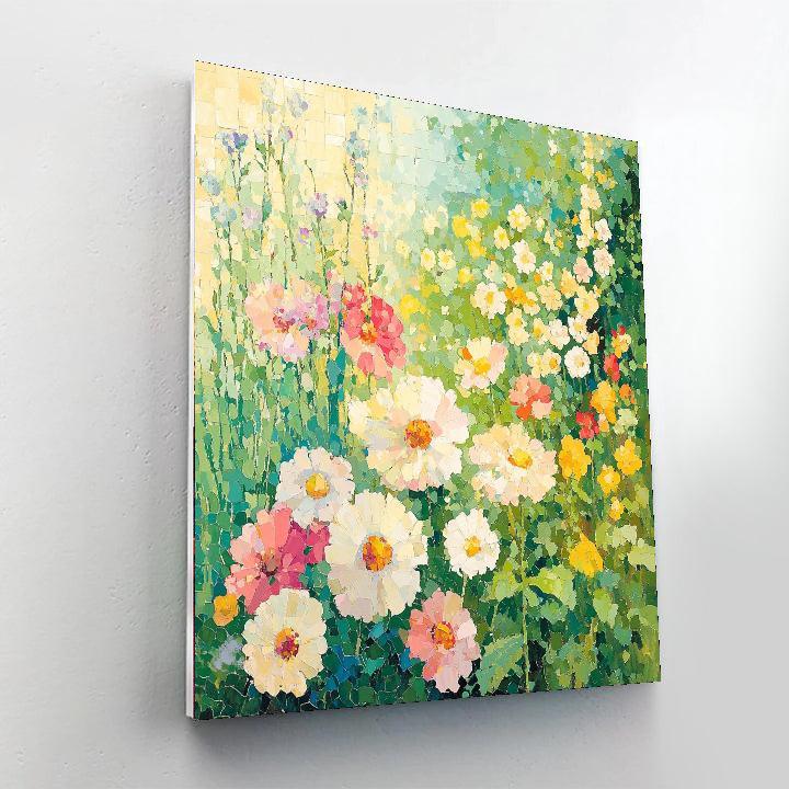 Georges Seurat Inspired Ethereal Bloom  Paint By Numbers