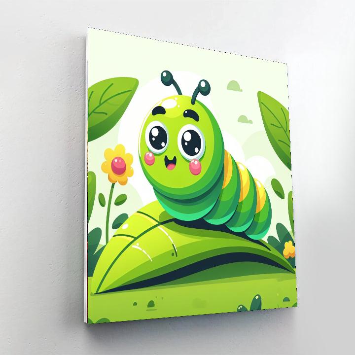 Caring Caterpillar Numbered Painting Kits