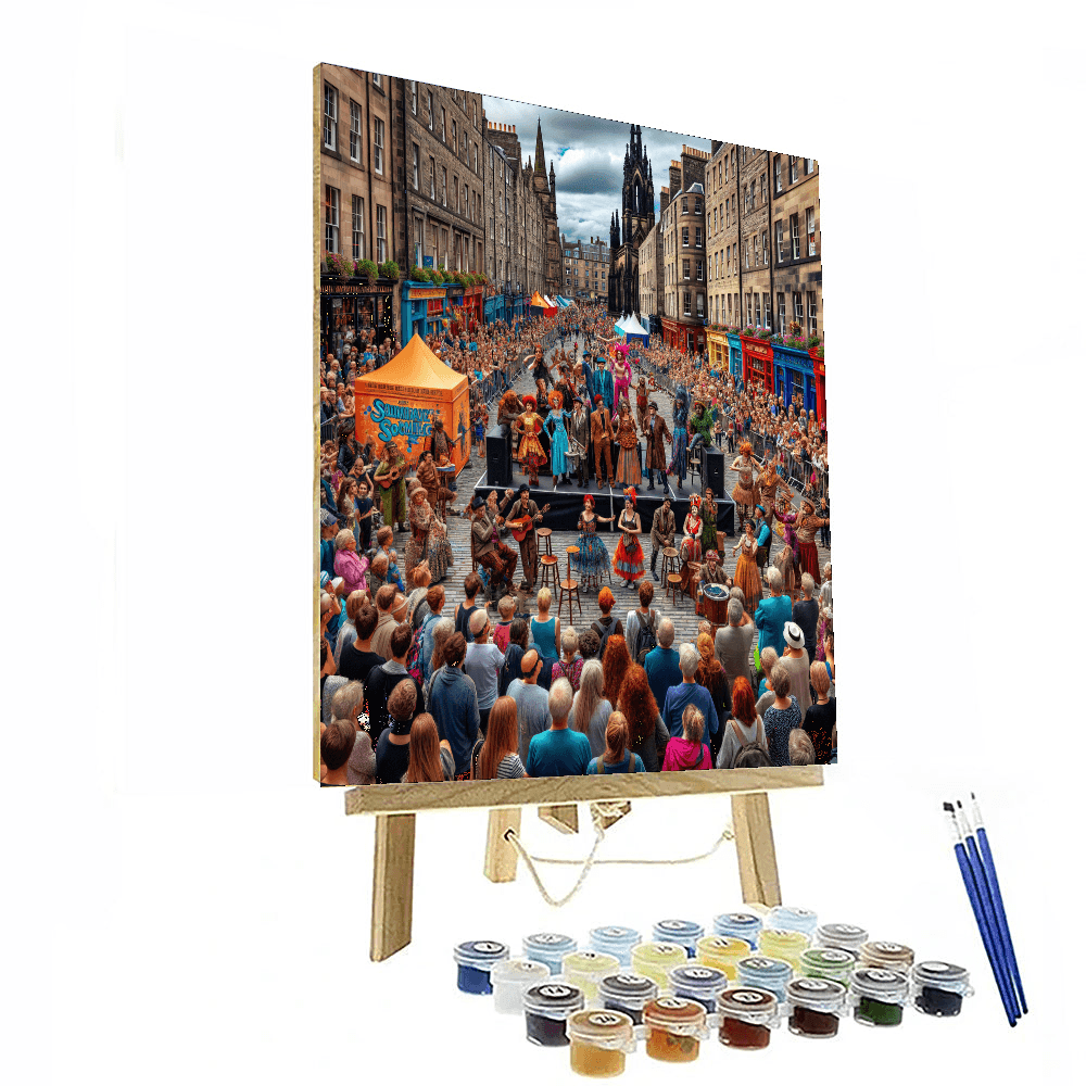 Edinburgh Fringe Festival - Scotland Paint By Numbers