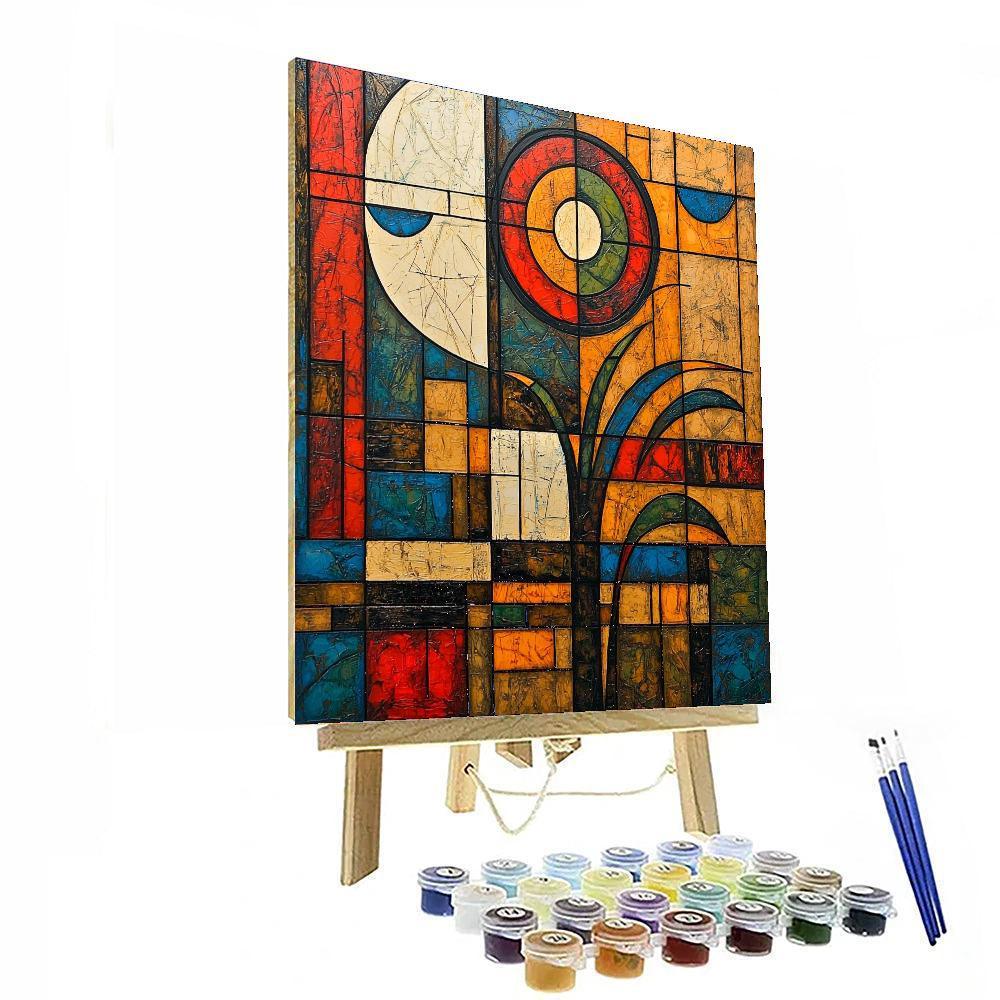 Paul Klee Inspired Symphony Of Color  Painting By Numbers Kit