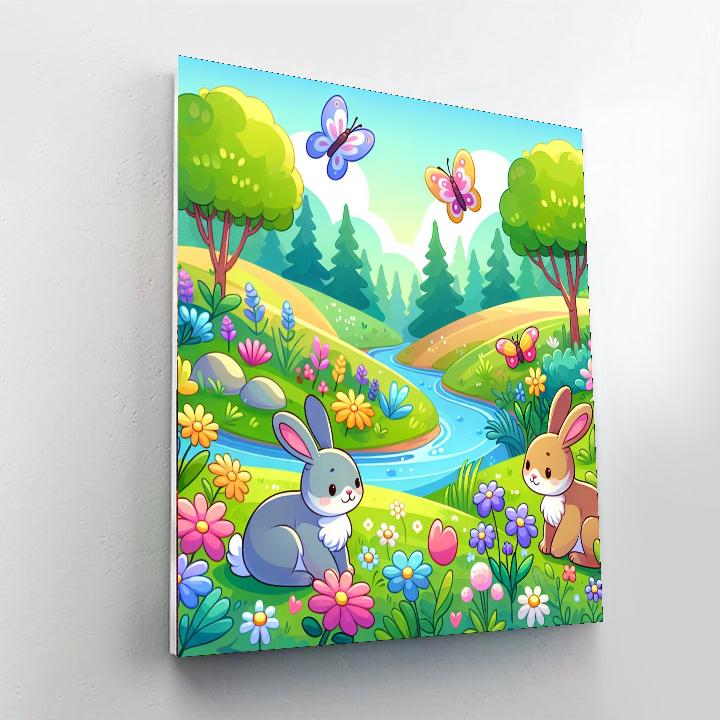 Majestic Meadow Harmony Numbered Painting Kits