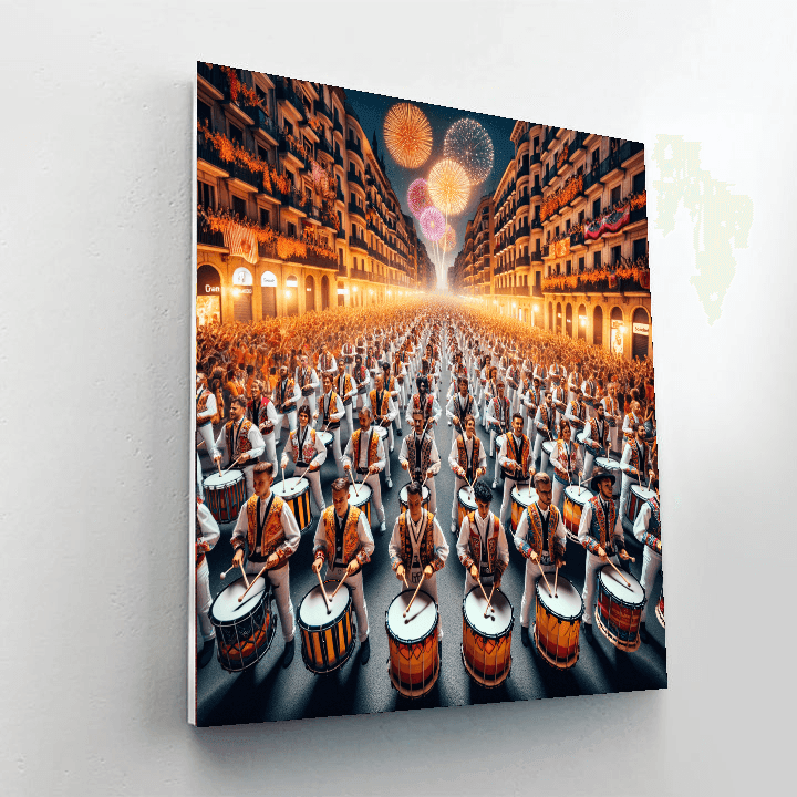 Festival Of San Sebastian - Spain Painting Number Kit