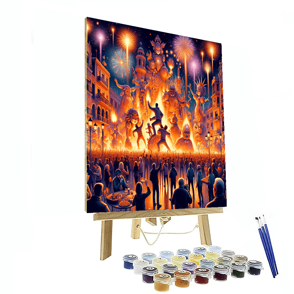 Fallas - Valencia DIY Paint By Numbers