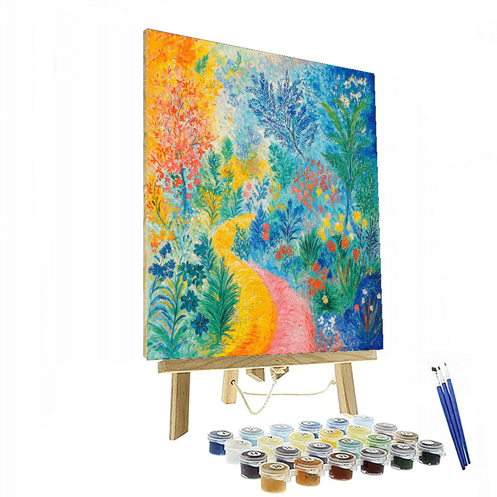 Marc Chagall Inspired In The Garden Of Imagination  Paint By Numbers Kits
