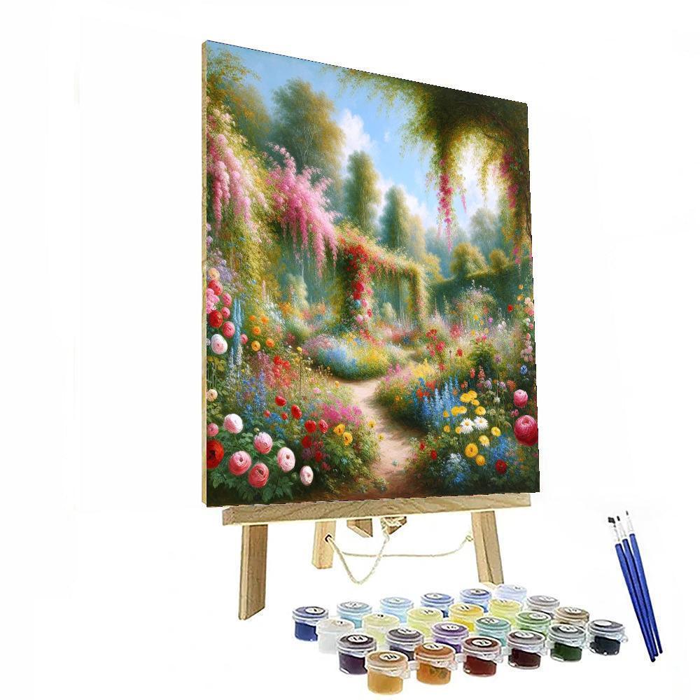 Colorful Secret Garden Paint By Numbers