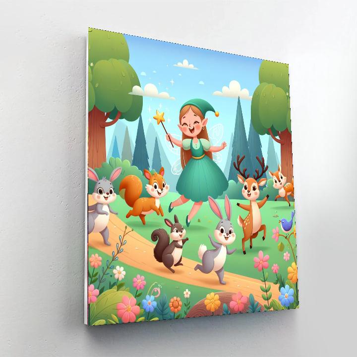 Enchanted Fairy Adventure Numbered Painting Kits