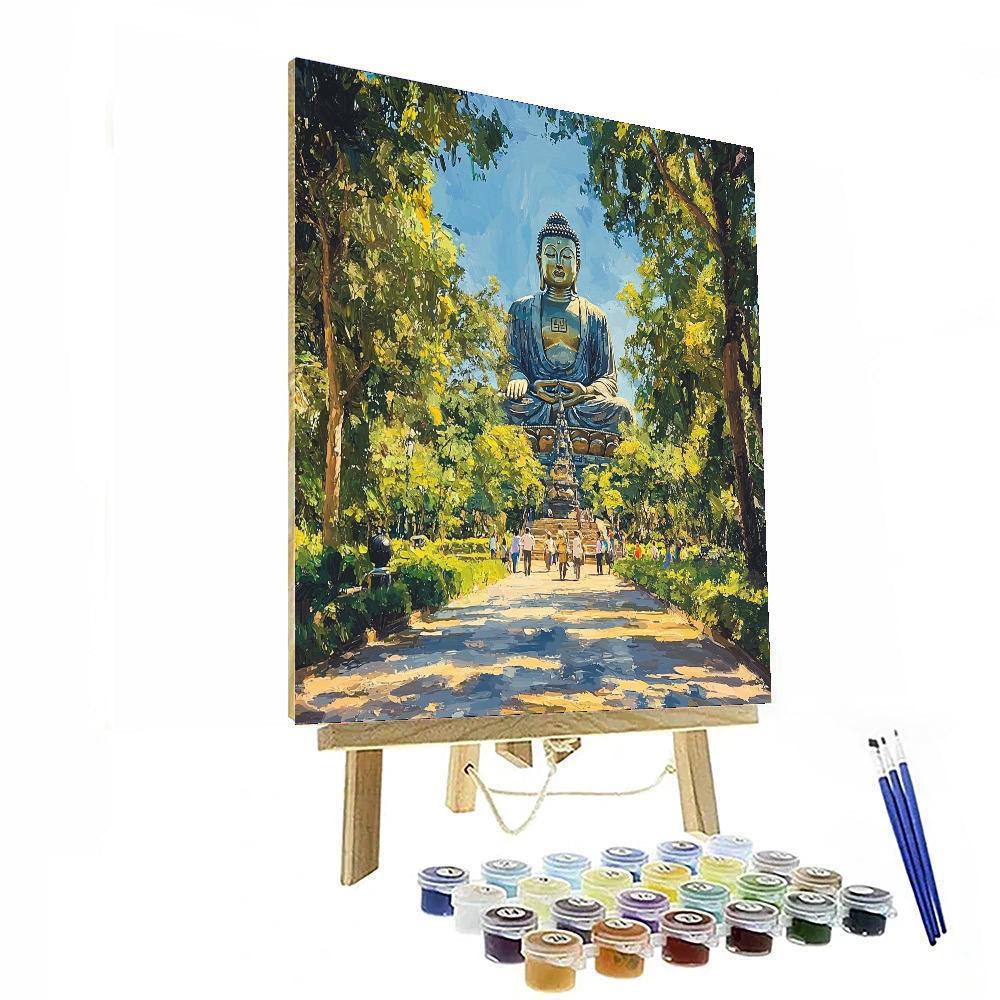 Kamakura Great Buddha Paint By Color
