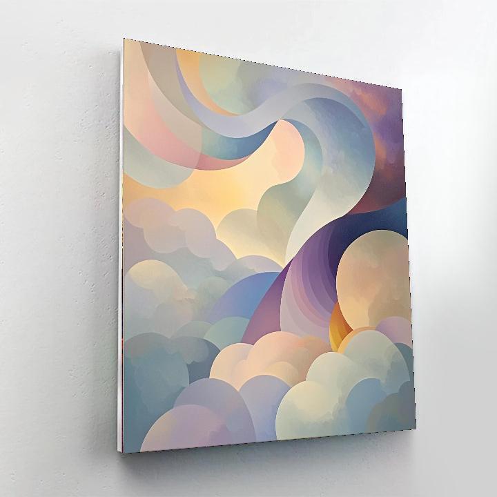 Michelangelo Inspired Mythical Realm  DIY Paint By Numbers