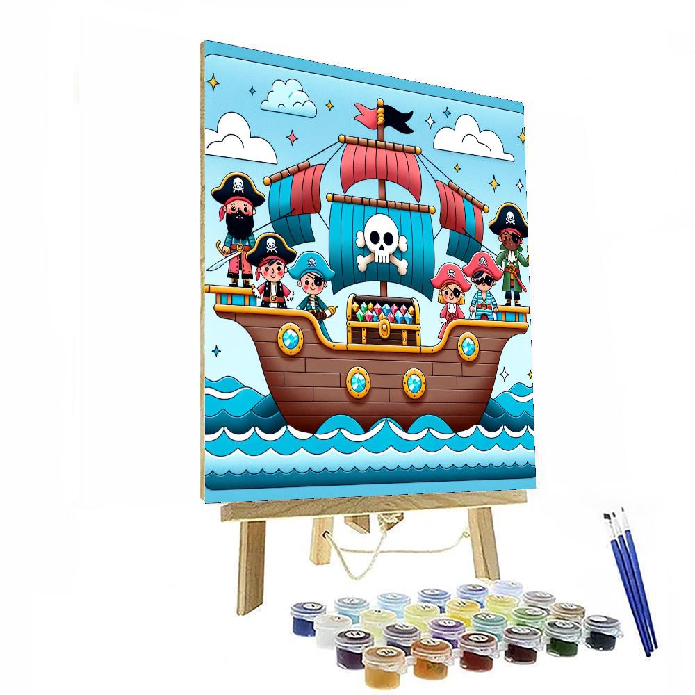 Jolly Pirate Crew Numbered Painting Kits