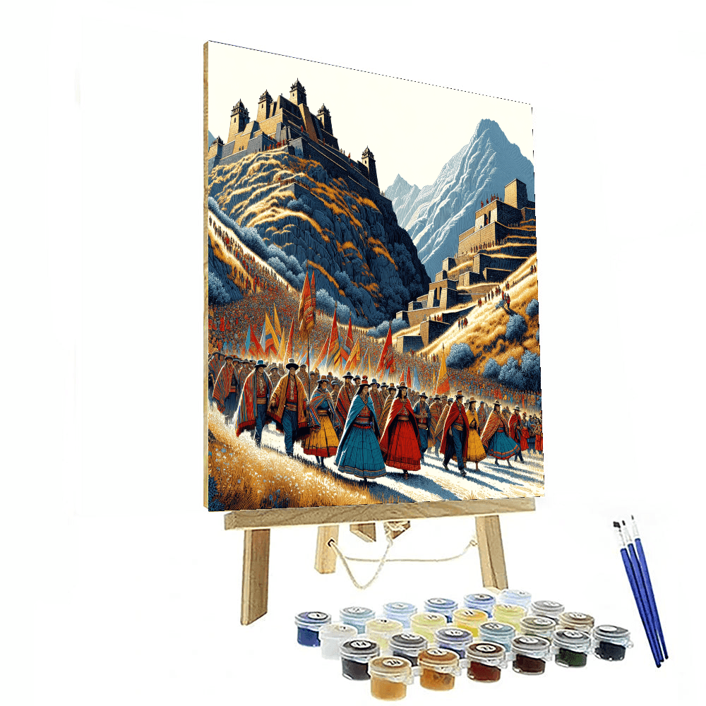 Inti Raymi - Cusco Painting By Numbers Kit