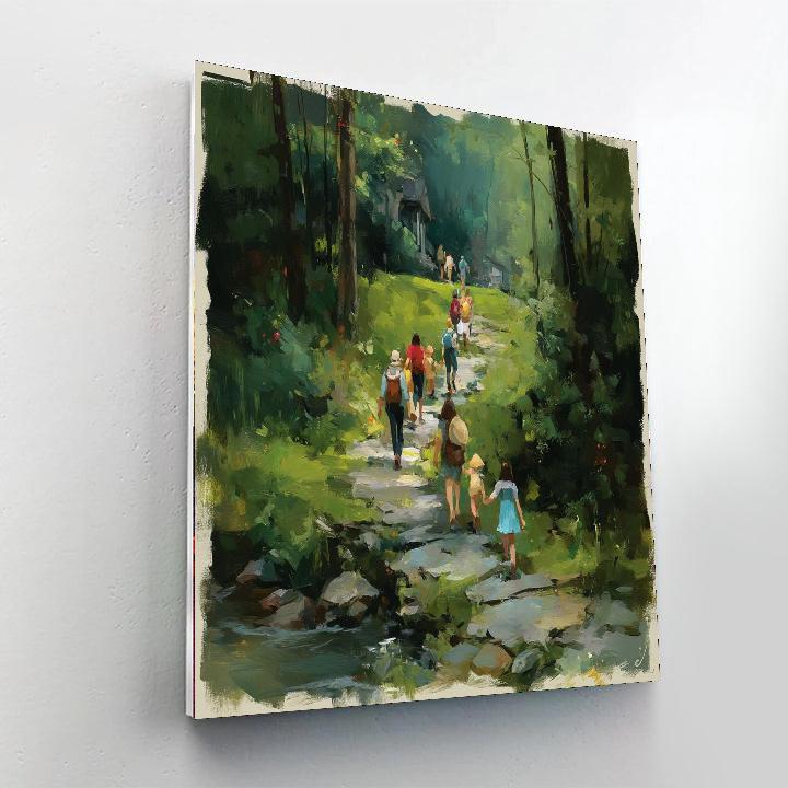 Guiding The Way Number Painting