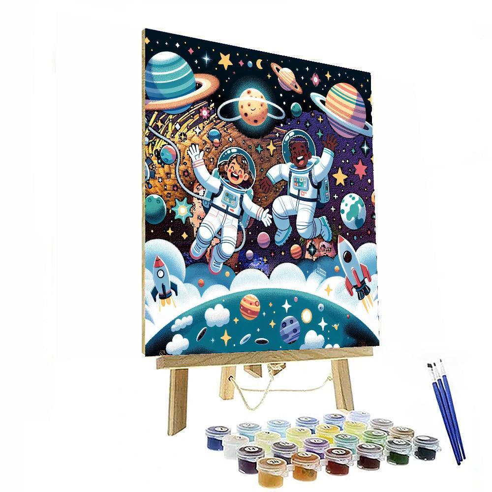 Epic Adventures In Space Paint By Numbers