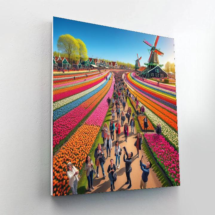 Tulip Time Festival - Netherlands Paint By Numbers