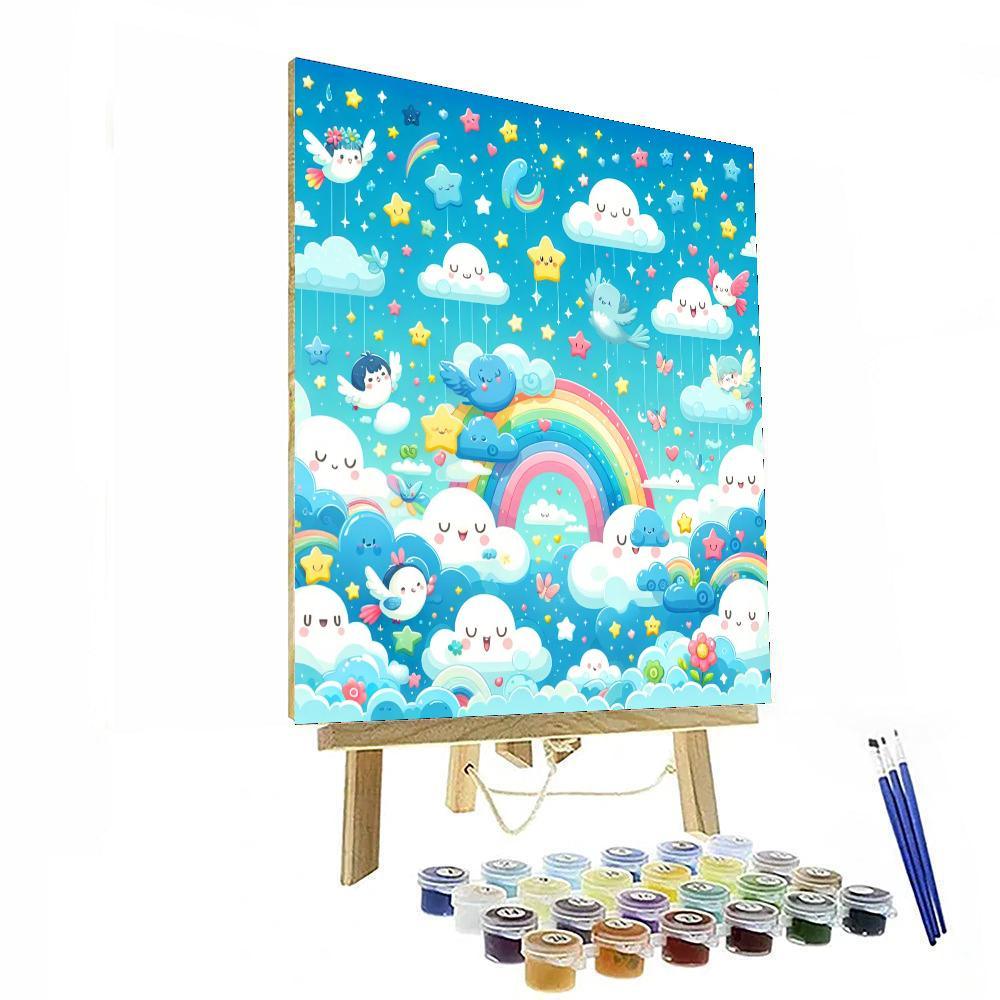 Dazzling Dreamy Sky Paint By Numbers Kits