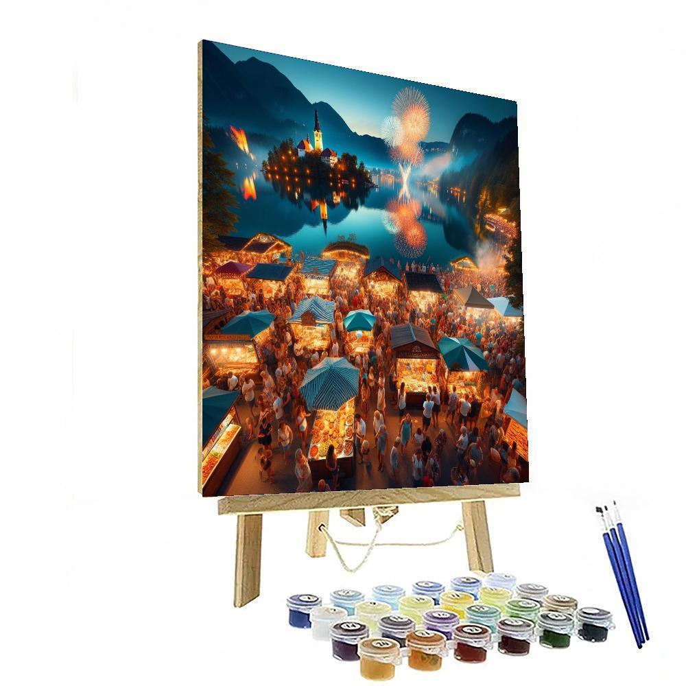 Bled Days And Bled Nights Festival - Slovenia Number Painting