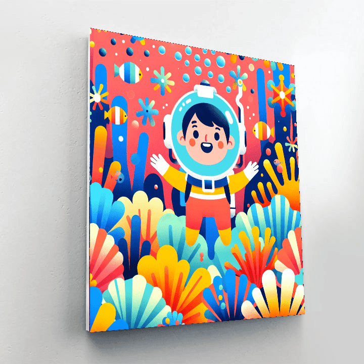 Underwater Quest Voyage DIY Paint By Numbers