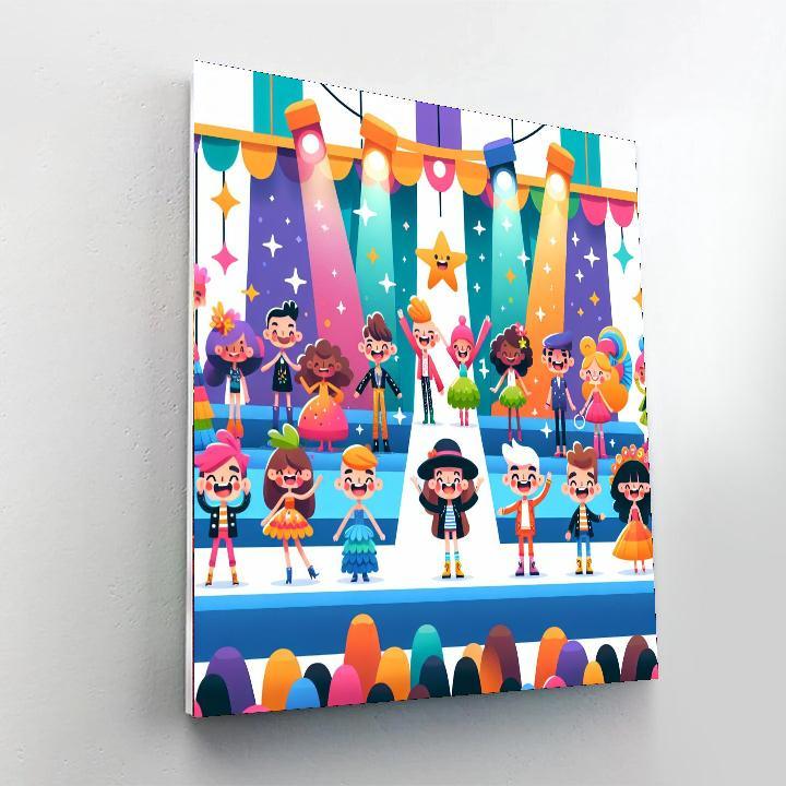 Fabulous Fashion Fun Paint By Numbers Kits