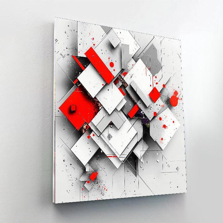 Kazimir Malevich Inspired Timeless Dimensions  Paint By Numbers Kits