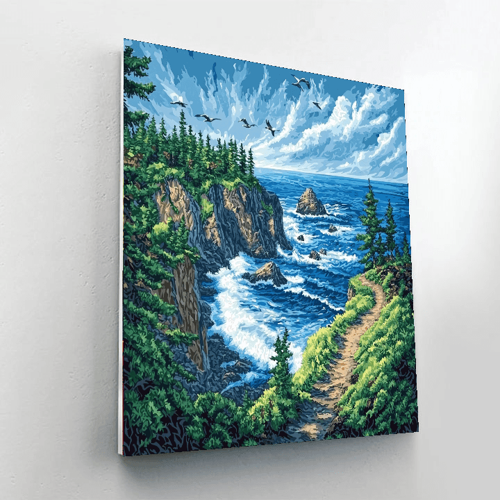 Vancouver Island's Wild Pacific Trail Paint By Numbers Kits