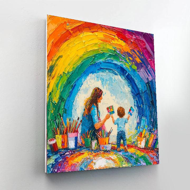 Rainbow Of Joy Paint By Number