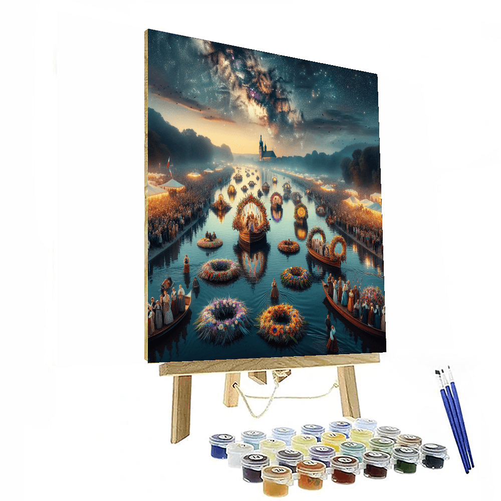 Krakow's Wianki Number Painting