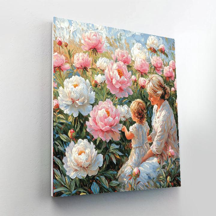 Precious Peonies Numbered Painting Kits
