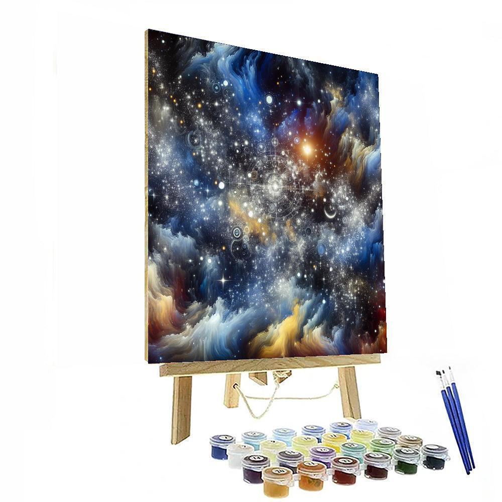 Enigmatic Celestial Patterns - DIY Painting By Numbers Kit – Artistry Rack