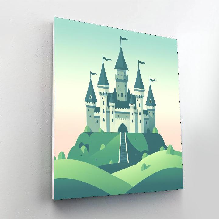 Magical Castle Capers Paint By Numbers