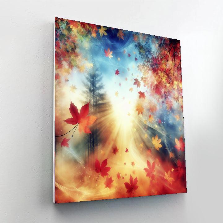 Autumn Leaf Dance Paint By Numbers Kits
