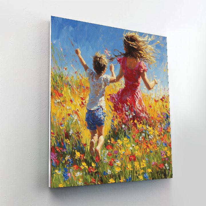 Joyful Laughter Paint By Numbers Kits