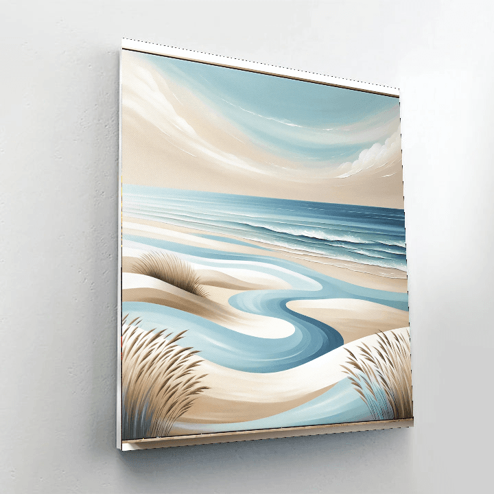 Windswept Dunes Painting Number Kit