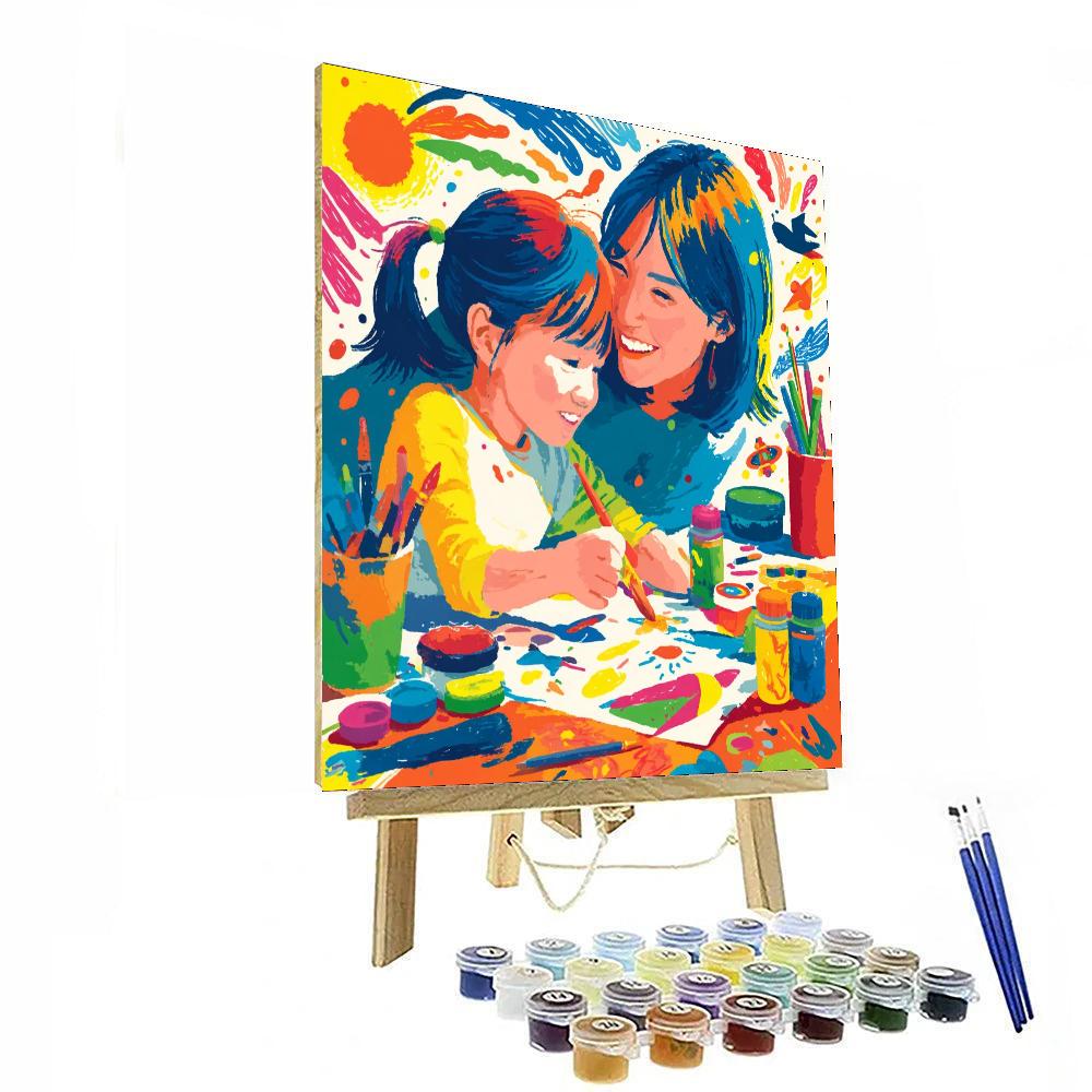 The Joy Of Crafting Together Painting By Numbers Kit