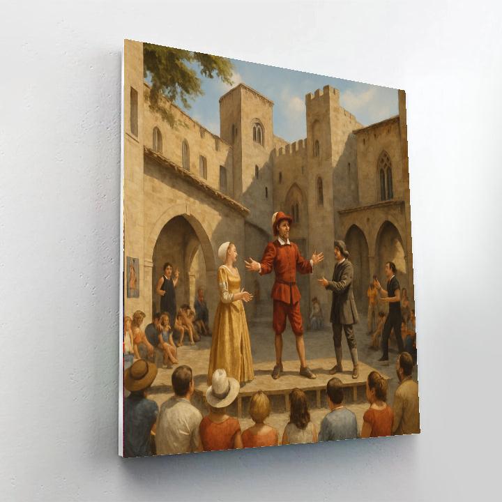 Festival D'avignon - Avignon, France DIY Paint By Numbers