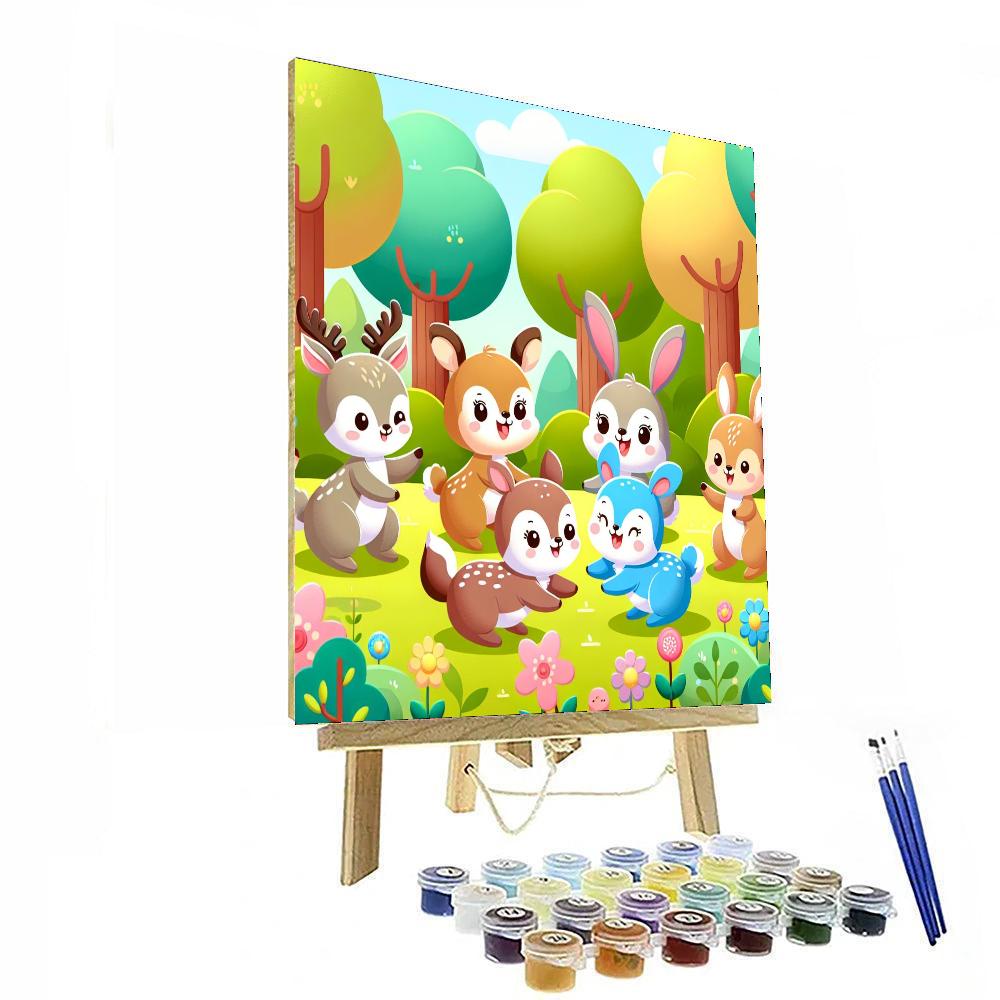 Exploring The Forest Painting Number Kit