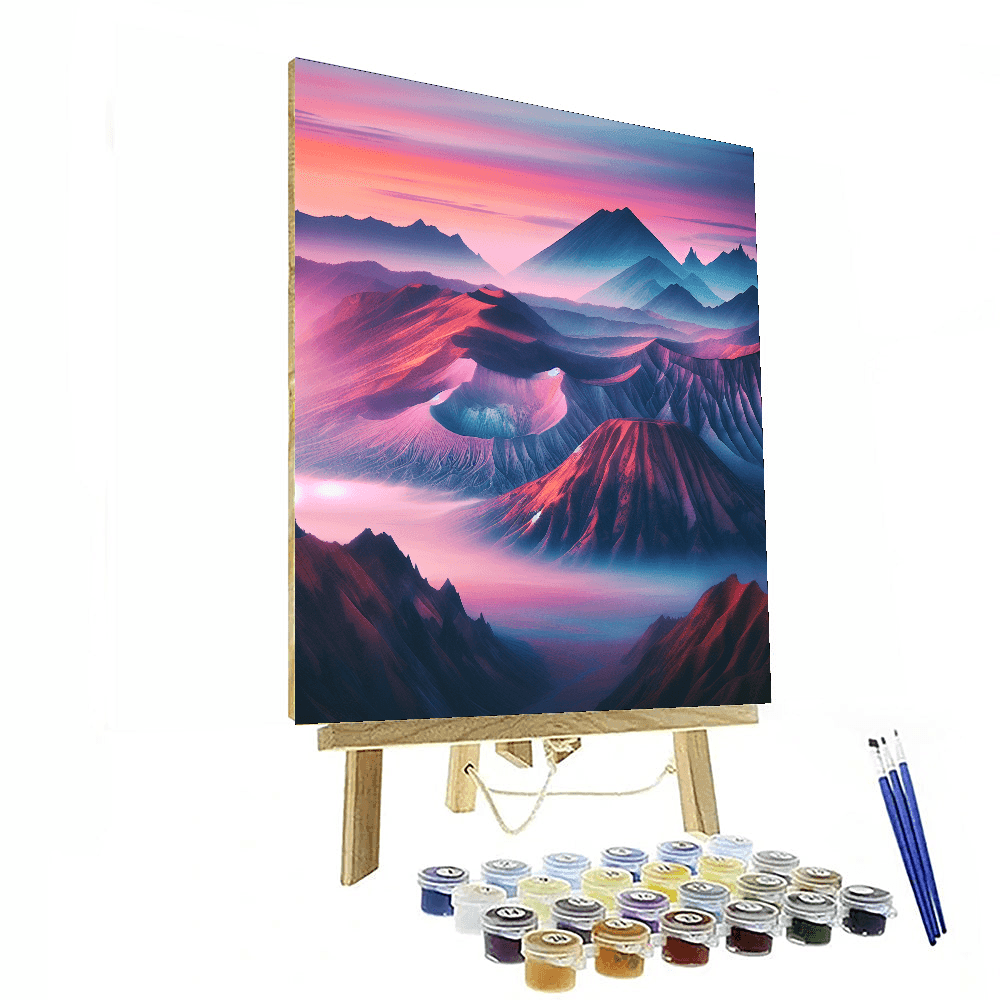 Ethereal Mountain Dream Paint By Numbers