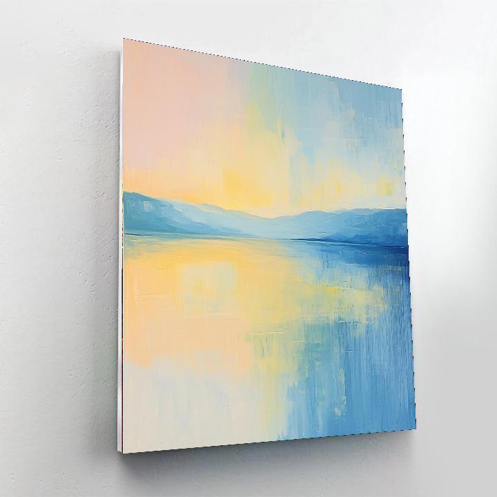 Edgar Degas Inspired Reflections Of Dawn  Paint By Color