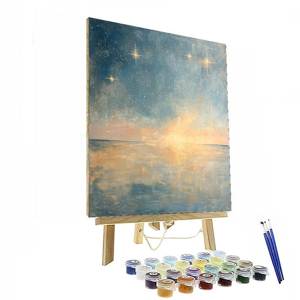 Edgar Degas Inspired The Symphony Of The Cosmos  Painting Number Kit