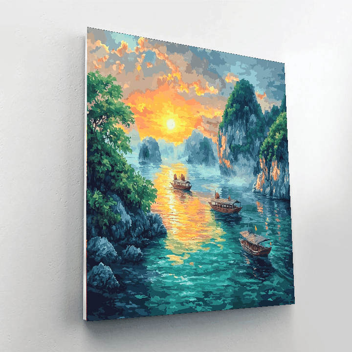 Halong Bay Paint By Numbers