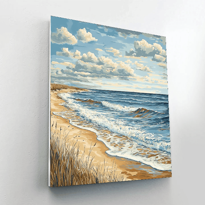 Winslow Homer Inspired Timeless Beach Escape  Paint By Numbers Kits