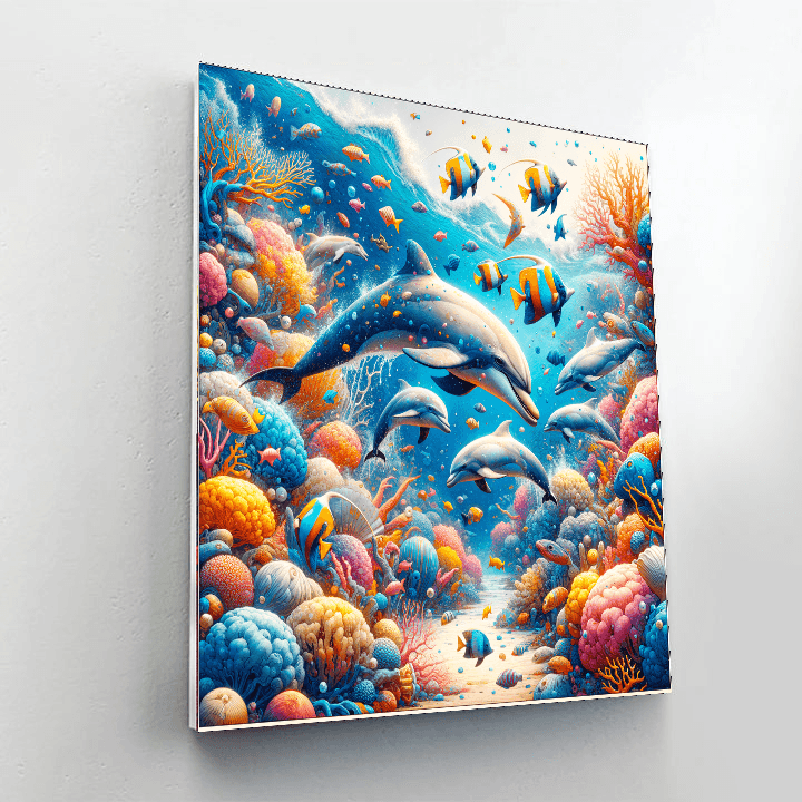 Adventures Under The Sea DIY Paint By Numbers