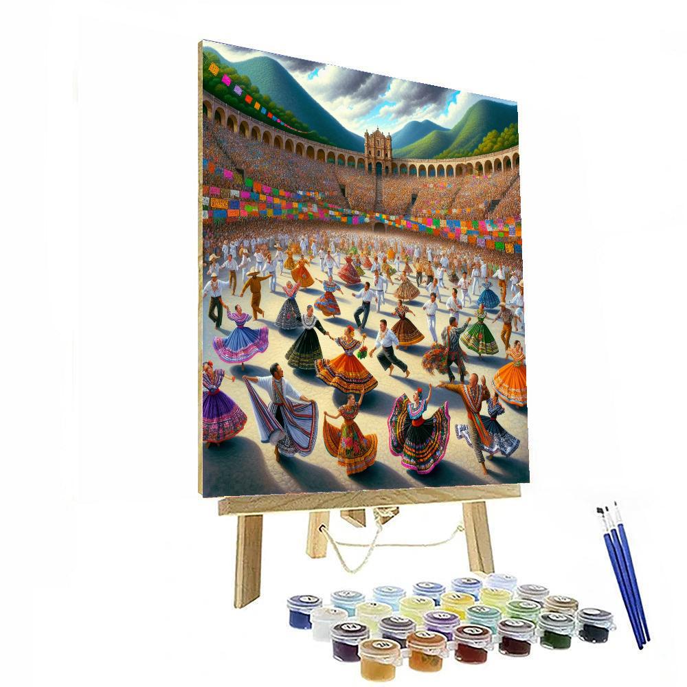Oaxaca Guelaguetza Festival - Oaxaca, Mexico Paint By Color