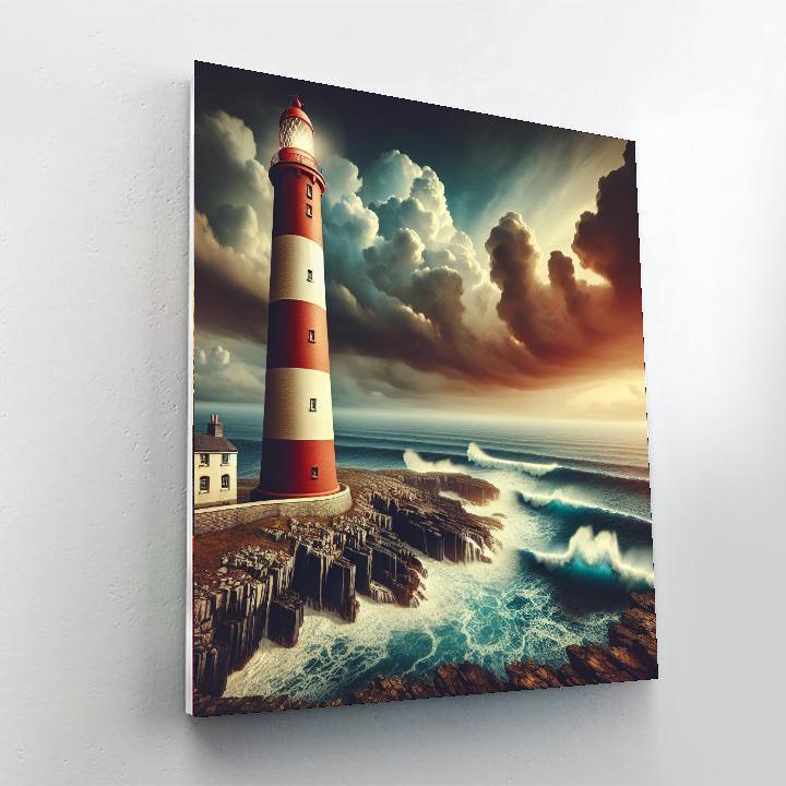 Coastal Lighthouse Watch Numbered Painting Kits
