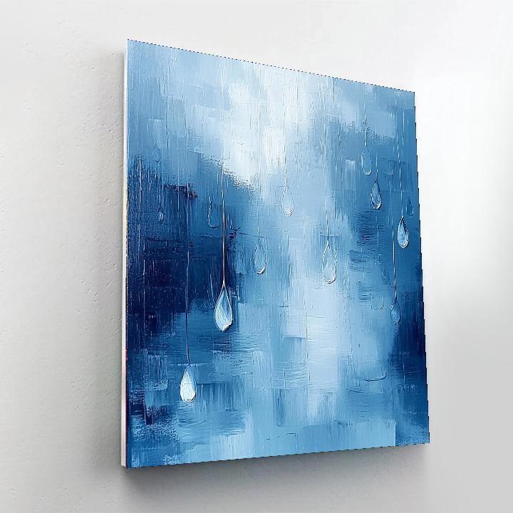 Edgar Degas Inspired Tranquil Rain  Painting Number Kit