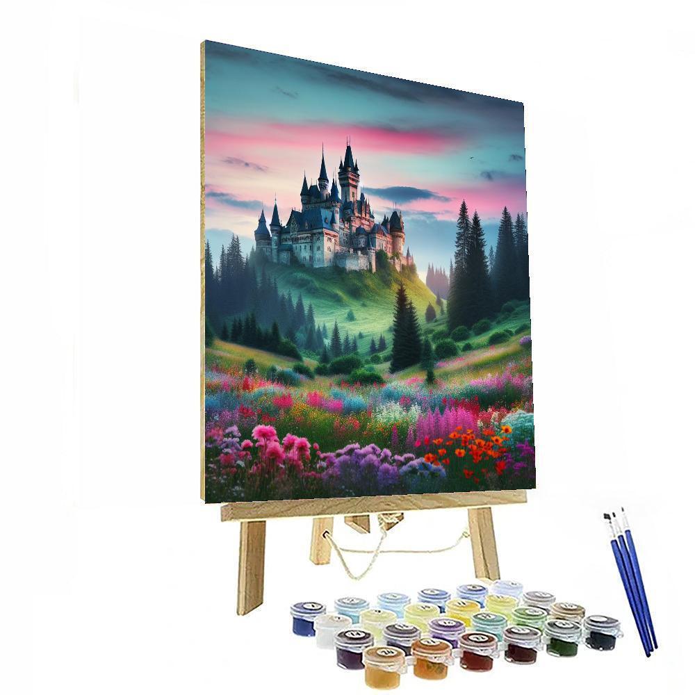 Fairy Tale Castle Retreat Paint By Number