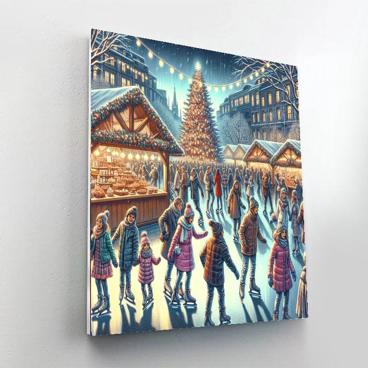 Zagreb Advent Festival DIY Paint By Numbers