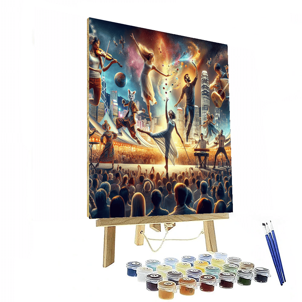 Hong Kong Arts Festival - Hong Kong Paint By Numbers Art